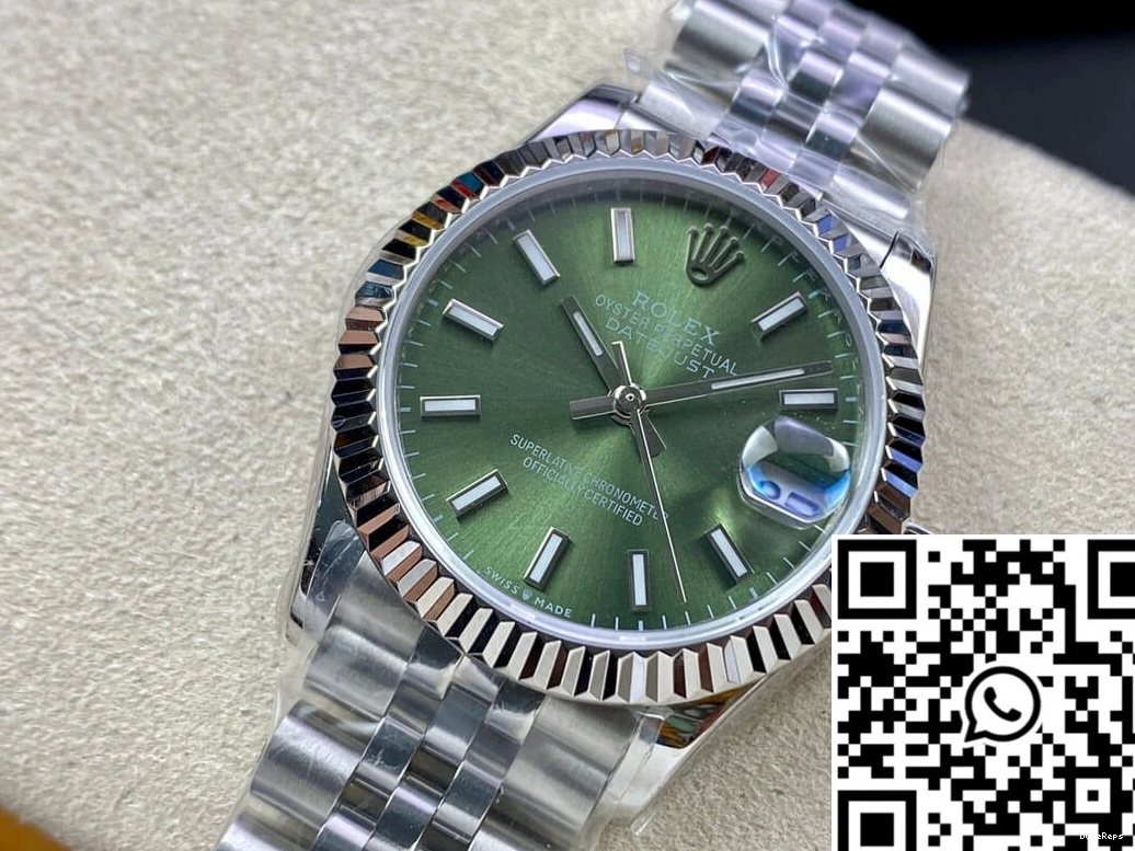 Rolex Steel EW Stainless M278274-0018 Datejust 31MM Factory 0426